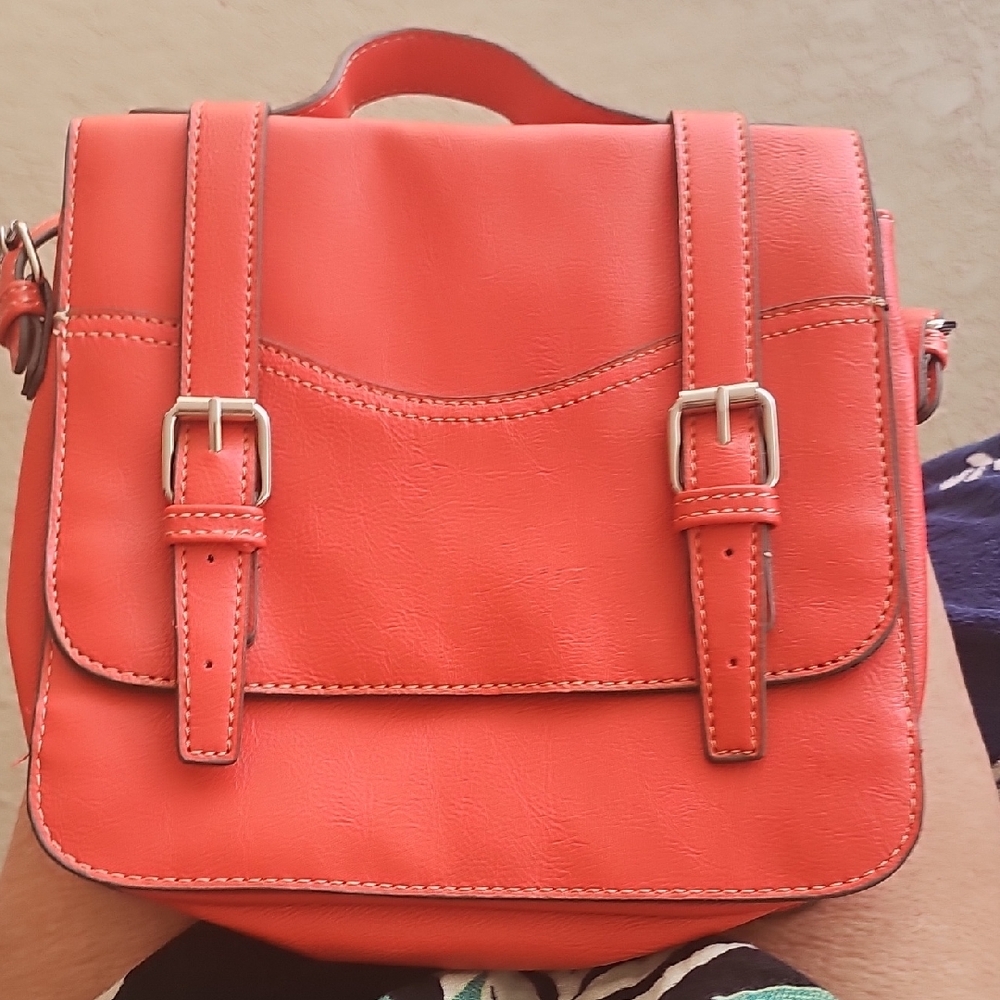 Coral Satchel Crossbody Bag - Women